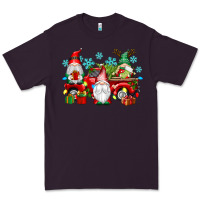 Plum christmas gnome truck Premium Tee - texasbilliewilder