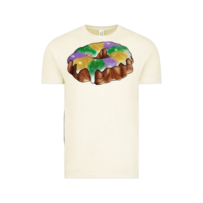 Mardi Gras King Cake Vintage Tee by RanaPortraitStore | Teevron