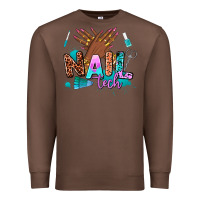 Chestnut nail tech Premium Sweatshirt - AdoDesignShop