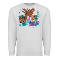 Dove Grey nail tech Premium Sweatshirt - AdoDesignShop