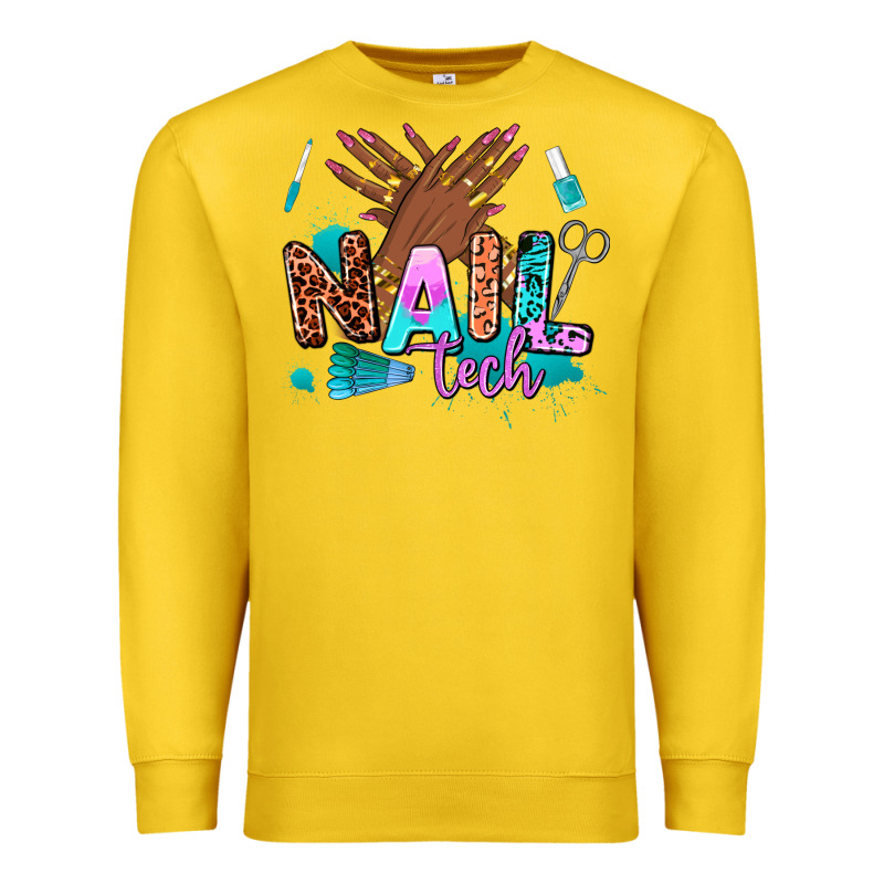 Nail Tech Premium Sweatshirt by AdoDesignShop | Teevron