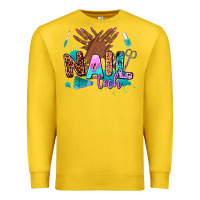 Lemon nail tech Premium Sweatshirt - AdoDesignShop