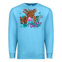 Ocean Blue nail tech Premium Sweatshirt - AdoDesignShop