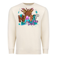 Sandshell nail tech Premium Sweatshirt - AdoDesignShop