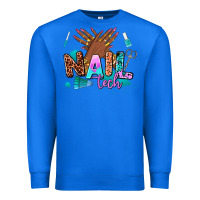 True Royal nail tech Premium Sweatshirt - AdoDesignShop