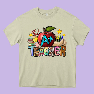 A Teacher Heavy Core Tee Designed By Nancycooperartshop