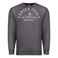 Charcoal Heather venice italy Premium Sweatshirt - maiPhamDesign