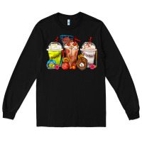 Black Softball Basketball Baseball Sports Coffee Cups Long Sleeve Tee - FaDigitalArtStudio