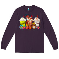 Softball Basketball Baseball Sports Coffee Cups Long Sleeve Tee | Teevron