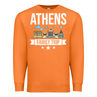 Carrot Athens Greece City Trip Skyline Map Travel Premium Sweatshirt - maiPhamDesign