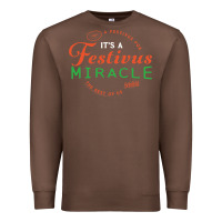 Chestnut Seinfeld It's A Festivus Miracle Premium Sweatshirt - maiPhamDesign