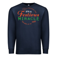Navy Seinfeld It's A Festivus Miracle Premium Sweatshirt - maiPhamDesign