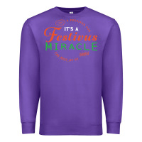 Purple Seinfeld It's A Festivus Miracle Premium Sweatshirt - maiPhamDesign