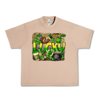Burro All you need is coffee and lucky St. Patrick's Urban Heavy Tee - HowdyJamesFarm