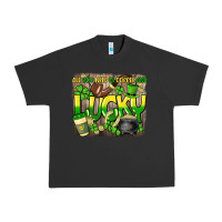 Pigment Black All you need is coffee and lucky St. Patrick's Urban Heavy Tee - HowdyJamesFarm