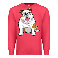 Cardinal ENGLISH BULLDOGS Awesome Funny Bulldog Pups Dogs Premium Sweatshirt - maiPhamDesign