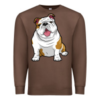 English Bulldogs Awesome Funny Bulldog Pups Dogs Premium Sweatshirt | Teevron