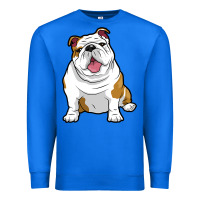 True Royal ENGLISH BULLDOGS Awesome Funny Bulldog Pups Dogs Premium Sweatshirt - maiPhamDesign