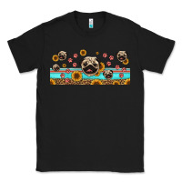 Black western pug dogs Classic Tee - Jasminsmagicworld