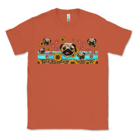 Copper western pug dogs Classic Tee - Jasminsmagicworld
