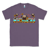 Lavender western pug dogs Classic Tee - Jasminsmagicworld
