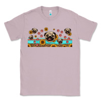 Lilac western pug dogs Classic Tee - Jasminsmagicworld