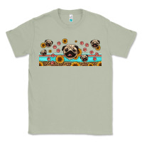 Matcha western pug dogs Classic Tee - Jasminsmagicworld