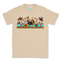 Mushroom western pug dogs Classic Tee - Jasminsmagicworld