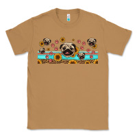 Toasted Coconut western pug dogs Classic Tee - Jasminsmagicworld