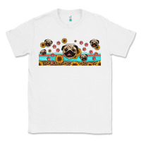 White western pug dogs Classic Tee - Jasminsmagicworld