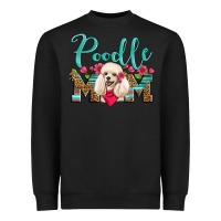 Black poodle mom Heavyweight Sweatshirt - Artiststas