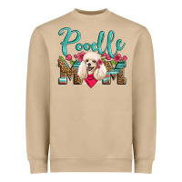 Poodle Mom Heavyweight Sweatshirt | Teevron