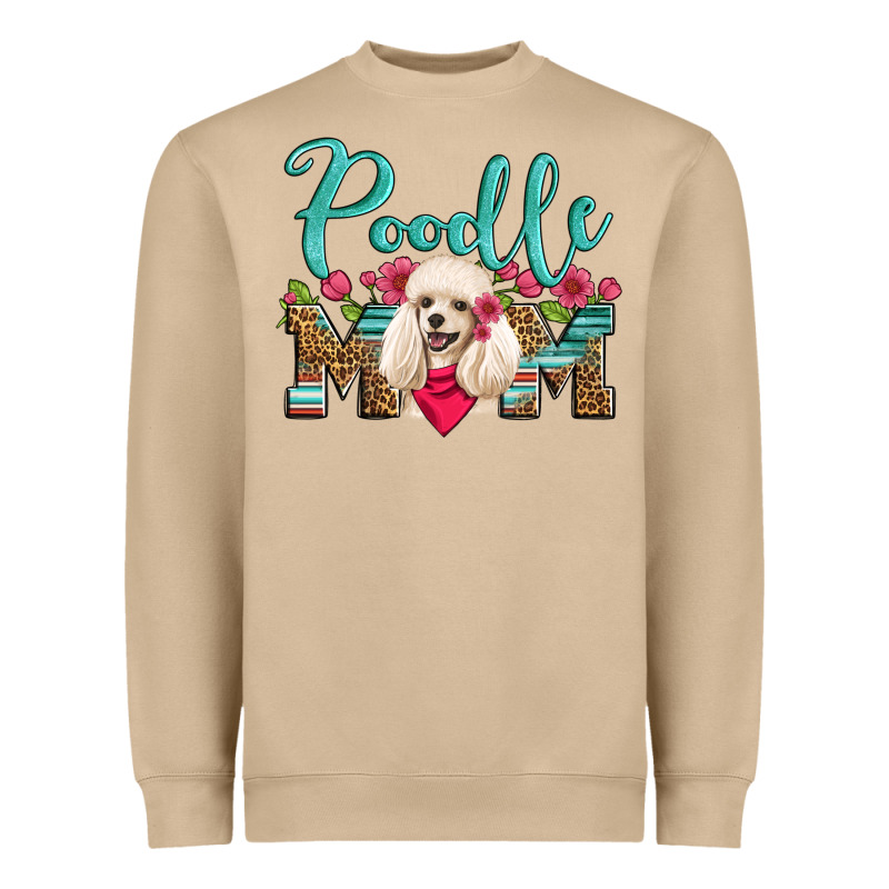 Poodle Mom Heavyweight Sweatshirt by Artiststas | Teevron