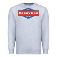 Heather Grey happy dad hard seltzer Premium Sweatshirt - maiPhamDesign