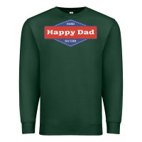 Sports Green happy dad hard seltzer Premium Sweatshirt - maiPhamDesign