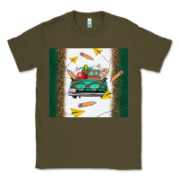 Army Green back to school truck Classic Tee - TumblerDesignByShophia