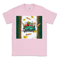 Bubblegum Pink back to school truck Classic Tee - TumblerDesignByShophia