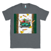 Charcoal Heather back to school truck Classic Tee - TumblerDesignByShophia