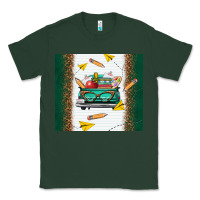Sports Green back to school truck Classic Tee - TumblerDesignByShophia