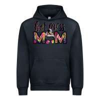 Navy hot mess mom messy bun Urban Hoodie - JahusDesignShop