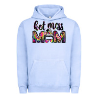 Pigment Grape Ice hot mess mom messy bun Urban Hoodie - JahusDesignShop