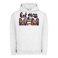 Pigment Lunar Rock hot mess mom messy bun Urban Hoodie - JahusDesignShop