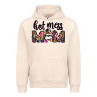 Sandshell hot mess mom messy bun Urban Hoodie - JahusDesignShop