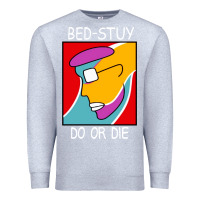 Heather Grey bed stuy do or die Premium Sweatshirt - maiPhamDesign