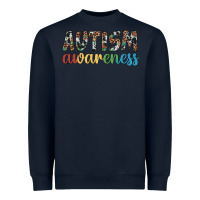 Navy autism awareness Heavyweight Sweatshirt - Artiststas
