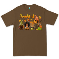 Cacao Thankful afro gnome Premium Tee - NancyCooperArtShop