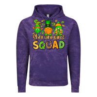 Cloud Purple St. Patrick's Shenanigans squad gnomies Vintage Hoodie - OliviaCreatesArt