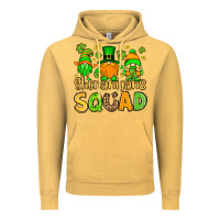 Vintage Mustard St. Patrick's Shenanigans squad gnomies Vintage Hoodie - OliviaCreatesArt