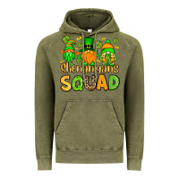 Vintage Olive St. Patrick's Shenanigans squad gnomies Vintage Hoodie - OliviaCreatesArt