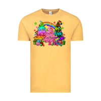 Vintage Mustard pride christmas trees Vintage Tee - HowdyJamesFarm